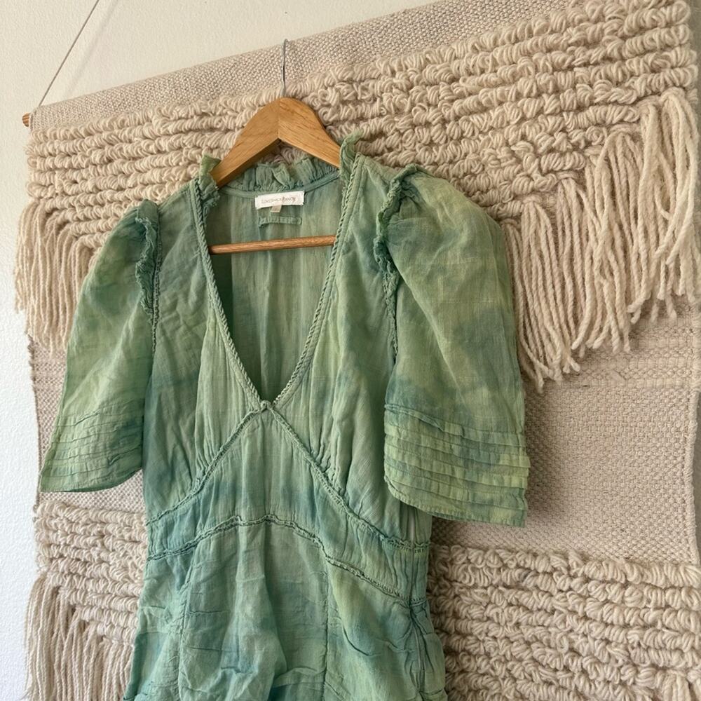 Love Shack Fancy Arlo Mini Tie Dye Dress - Picture 2 of 8